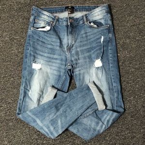 h&m ripped jeans
